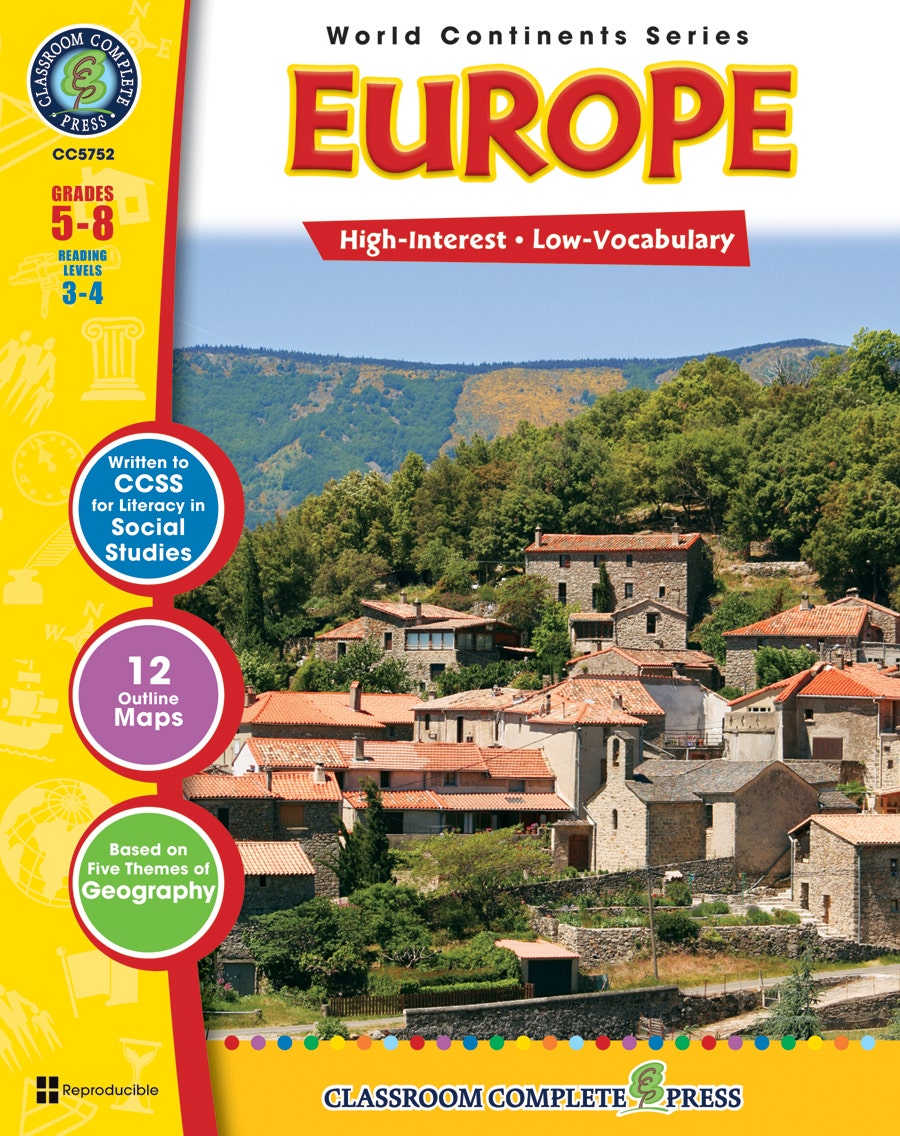 Europe Gr. 5-8 Ebook