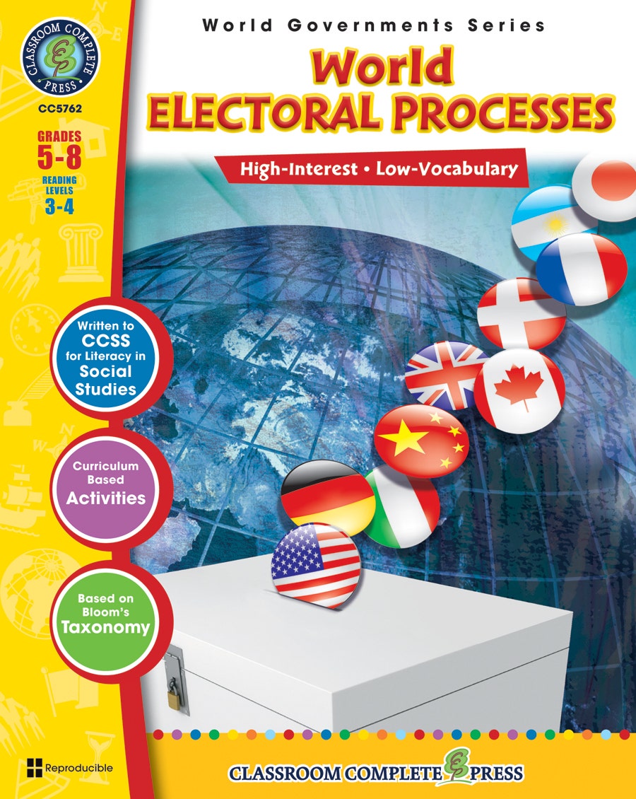 World Electoral Processes Gr. 5-8 Ebook