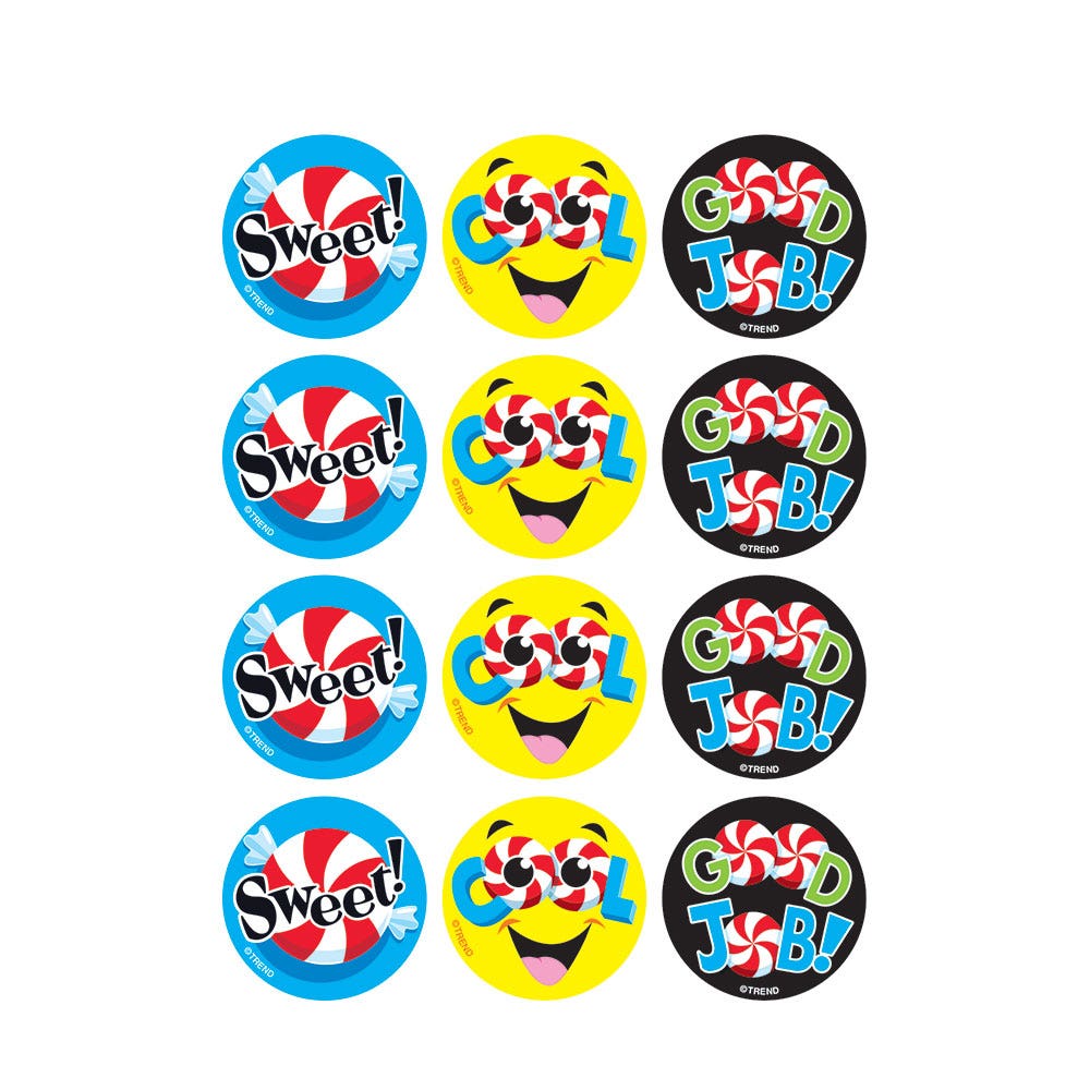 Candy CompliMINTSPeppermint Stinky Stickers