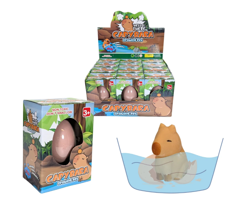 Capybara Growing Egg