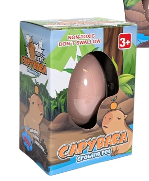 Capybara Growing Egg