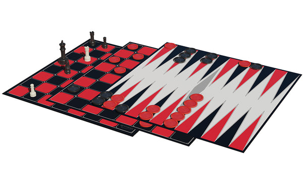 Classic Chess Checkers Backgammon