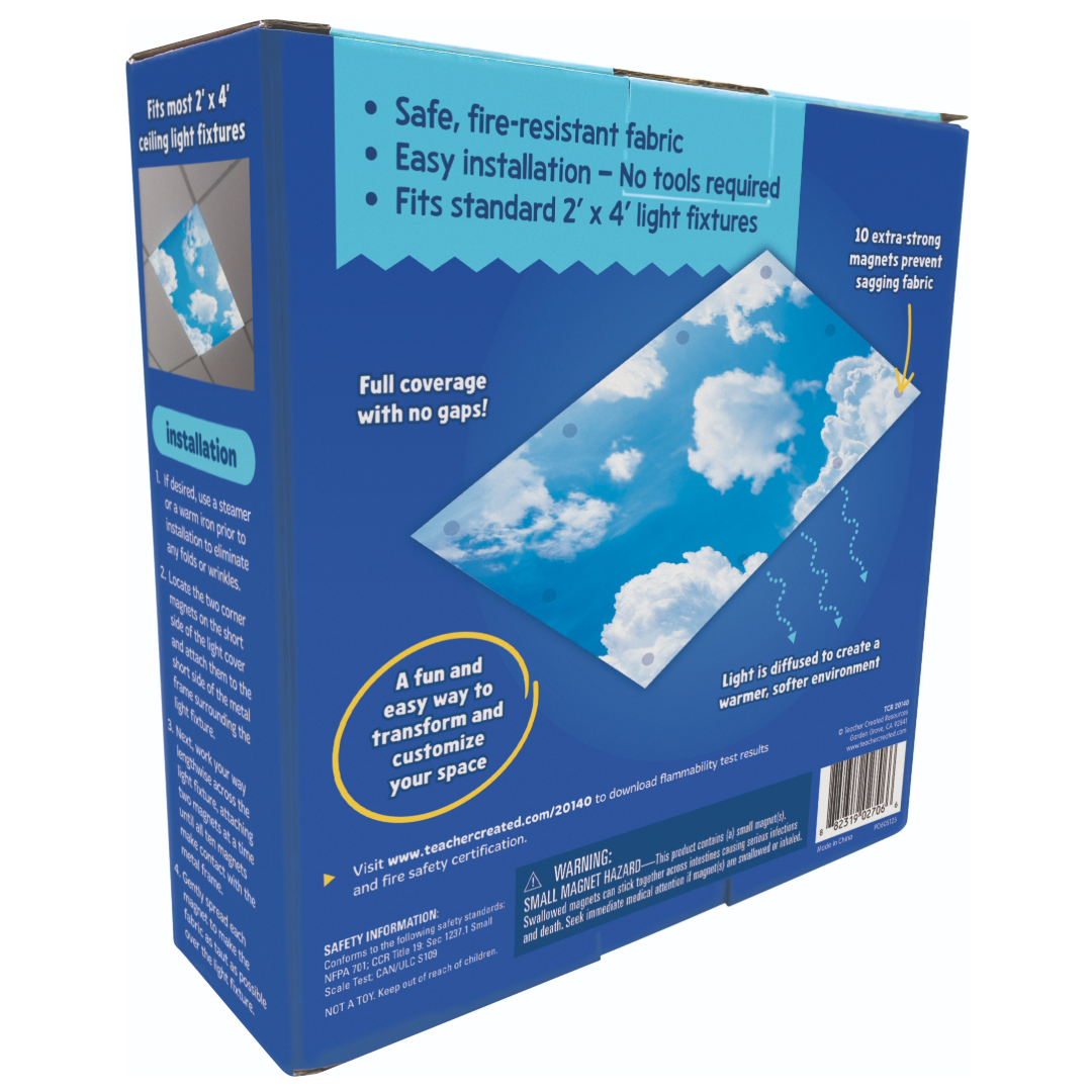 Clouds Calming Covers Ceiling Light Filters
