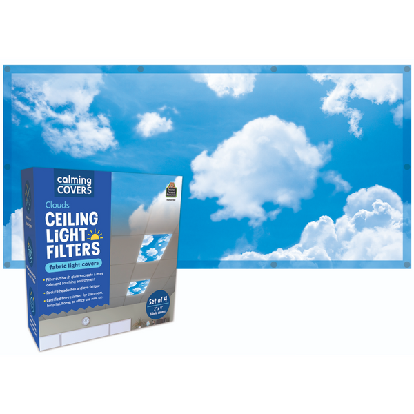 Clouds Calming Covers Ceiling Light Filters