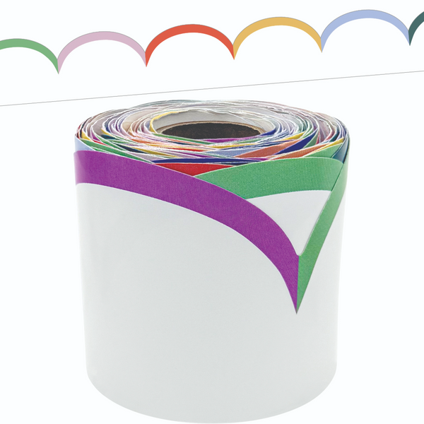 Color Crush Crushing It Scalloped Die-Cut Rolled Border Trim