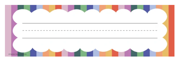 Color Crush Flat Name Plates