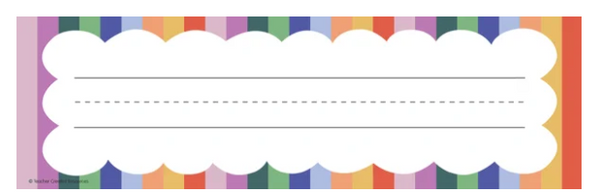 Color Crush Flat Name Plates