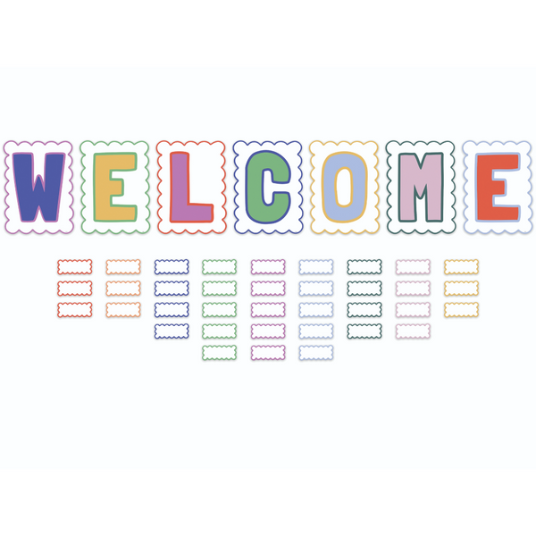 Color Crush Welcome Bulletin Board