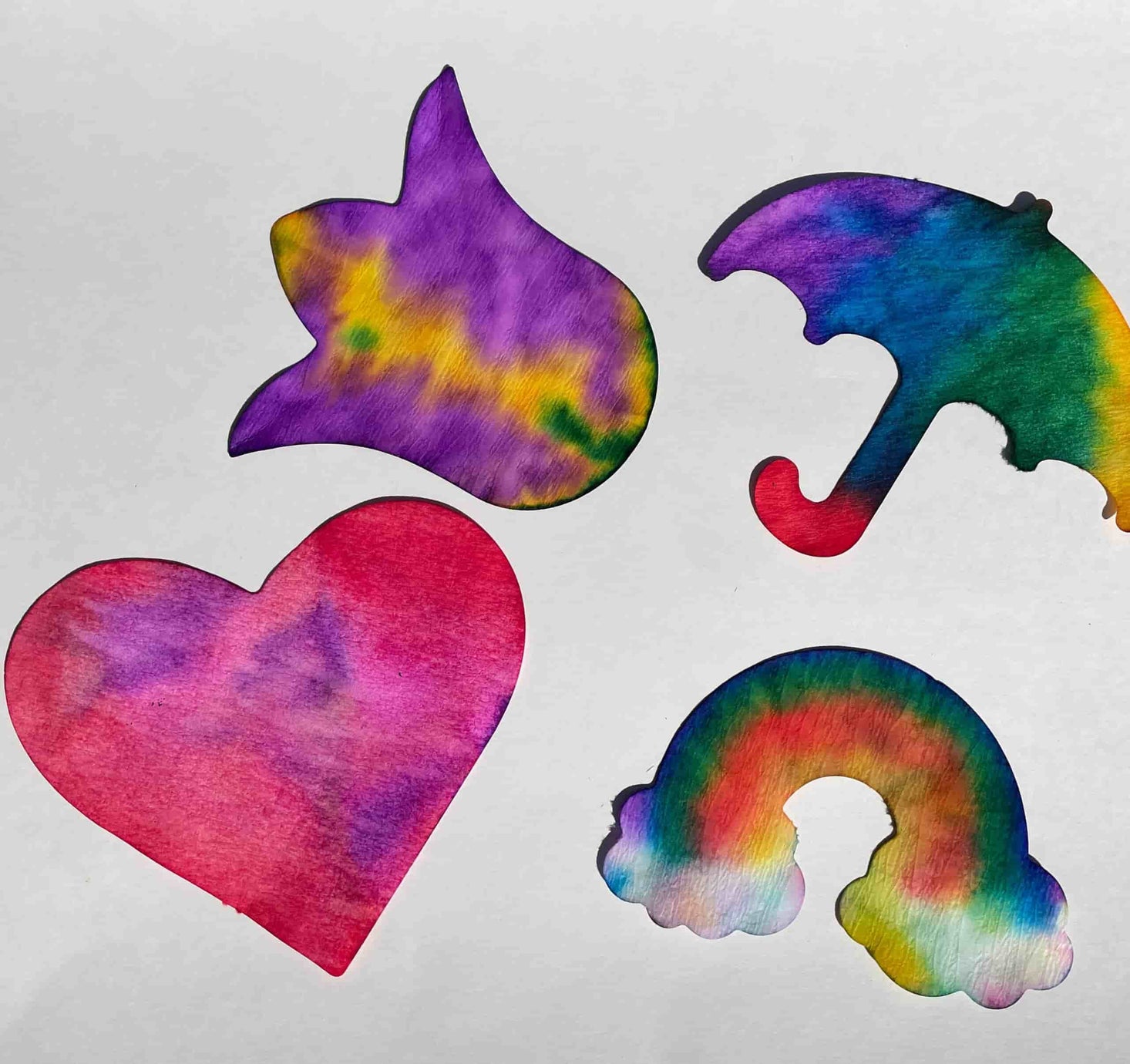 Color Diffusing Paper Seasonal Kit Spring