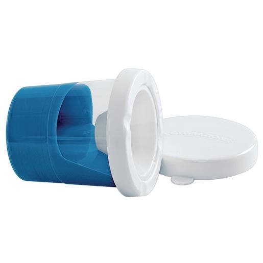 10 White Lid Paint Cups