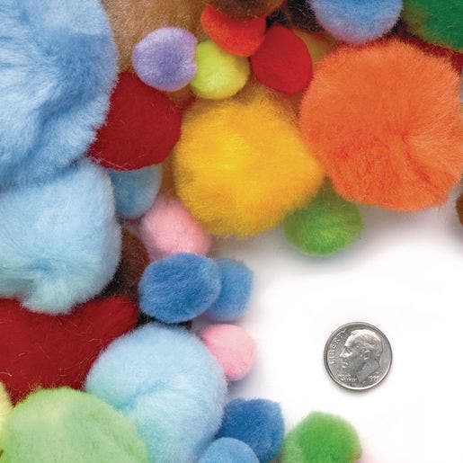 Big Bag Of Pom-Poms 1 Lb