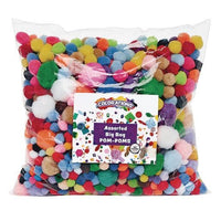 Big Bag Of Pom-Poms 1 Lb