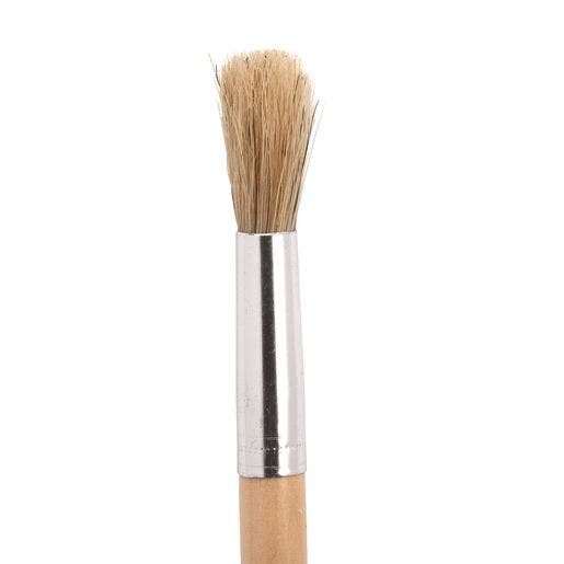 Classic Wooden Chubby Brushes Set of 24