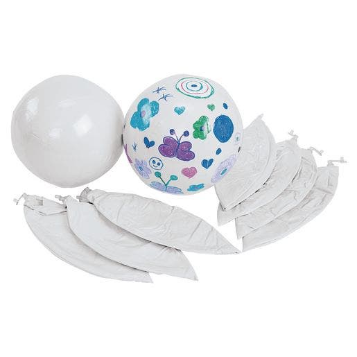 Decorate Your Own Beach Ball-Set Of 12