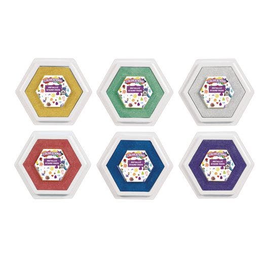 Metallic Stamp Pads Set of 6