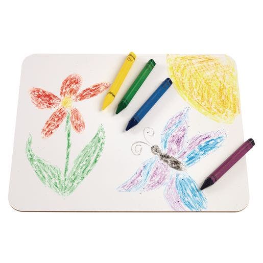 Colorations Non-Roll Dry Erase Crayon Classroom Pack Set of