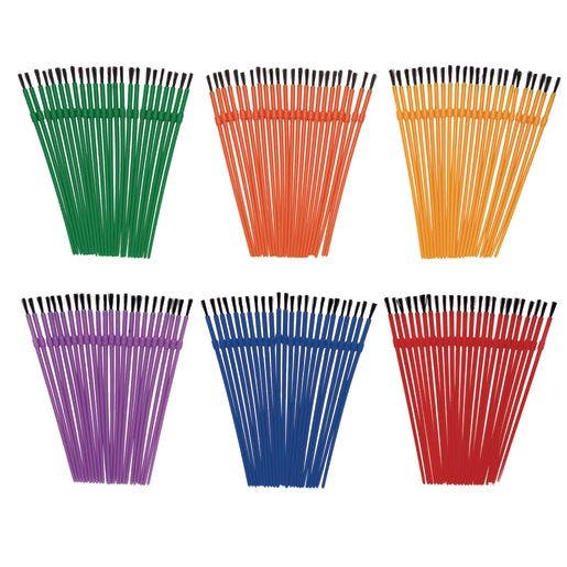 Nylon Watercolor Brushes 144Pc