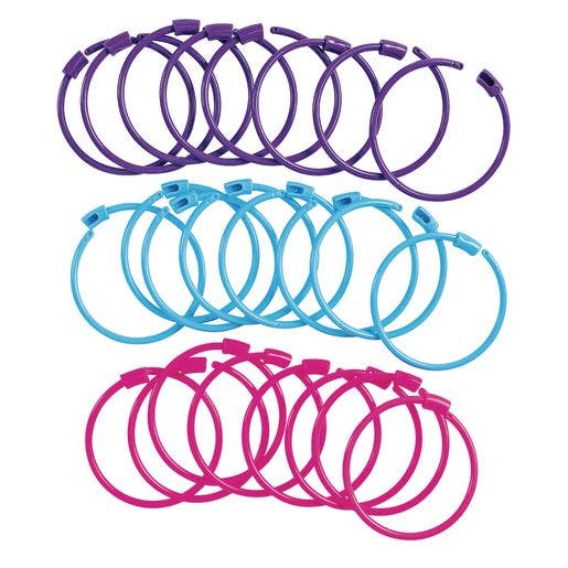 Pony Bead Bracelets Set Of 24
