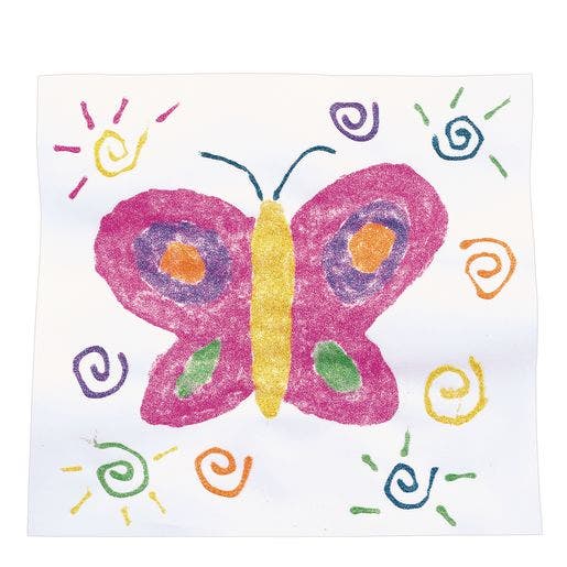 Rainbow Glitter Glue 4oz Set of 6