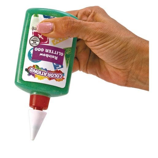 Rainbow Glitter Glue 4oz Set of 6