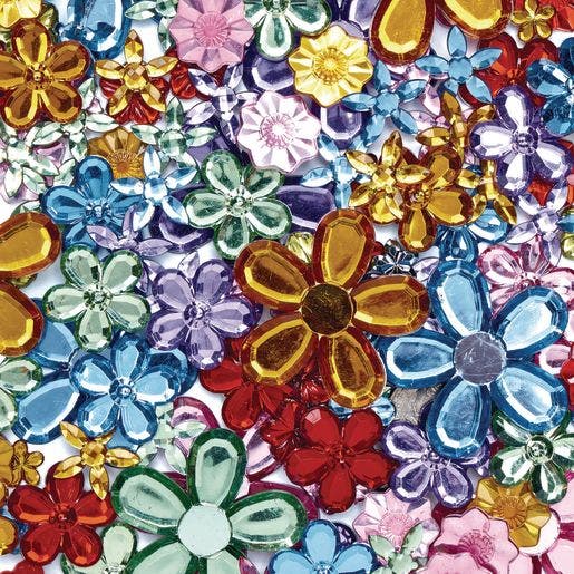 Sparkling Flower Jewels 300 pcs