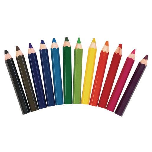 Colorations Stubby Chubby Colored Pencils Set of 48