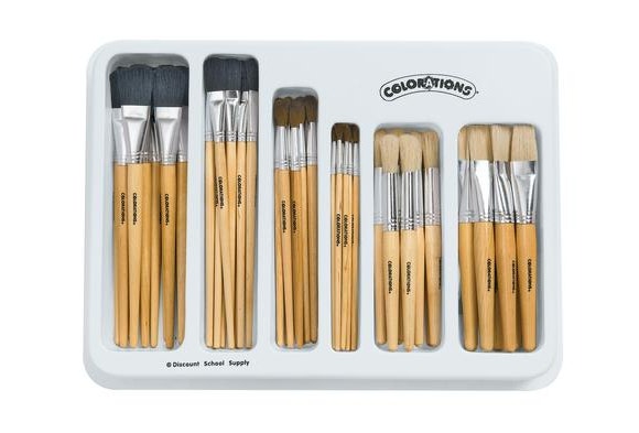 Colorations Super Classroom Brush Set