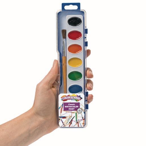 Colorations Washable Watercolor Paints 8 colours