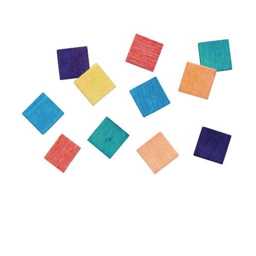 Wood Mosaic Squares 1000 pcs