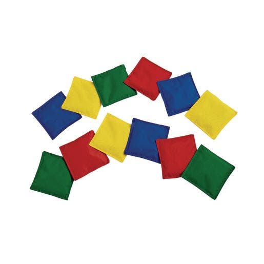 Colored Bean Bags Set of 12