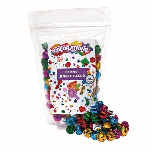 Colorful Crafting Bells 200 pcs