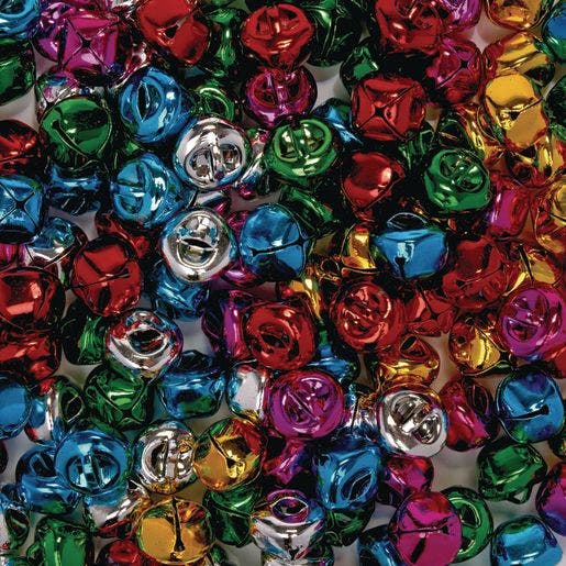 Colorful Crafting Bells 200 pcs