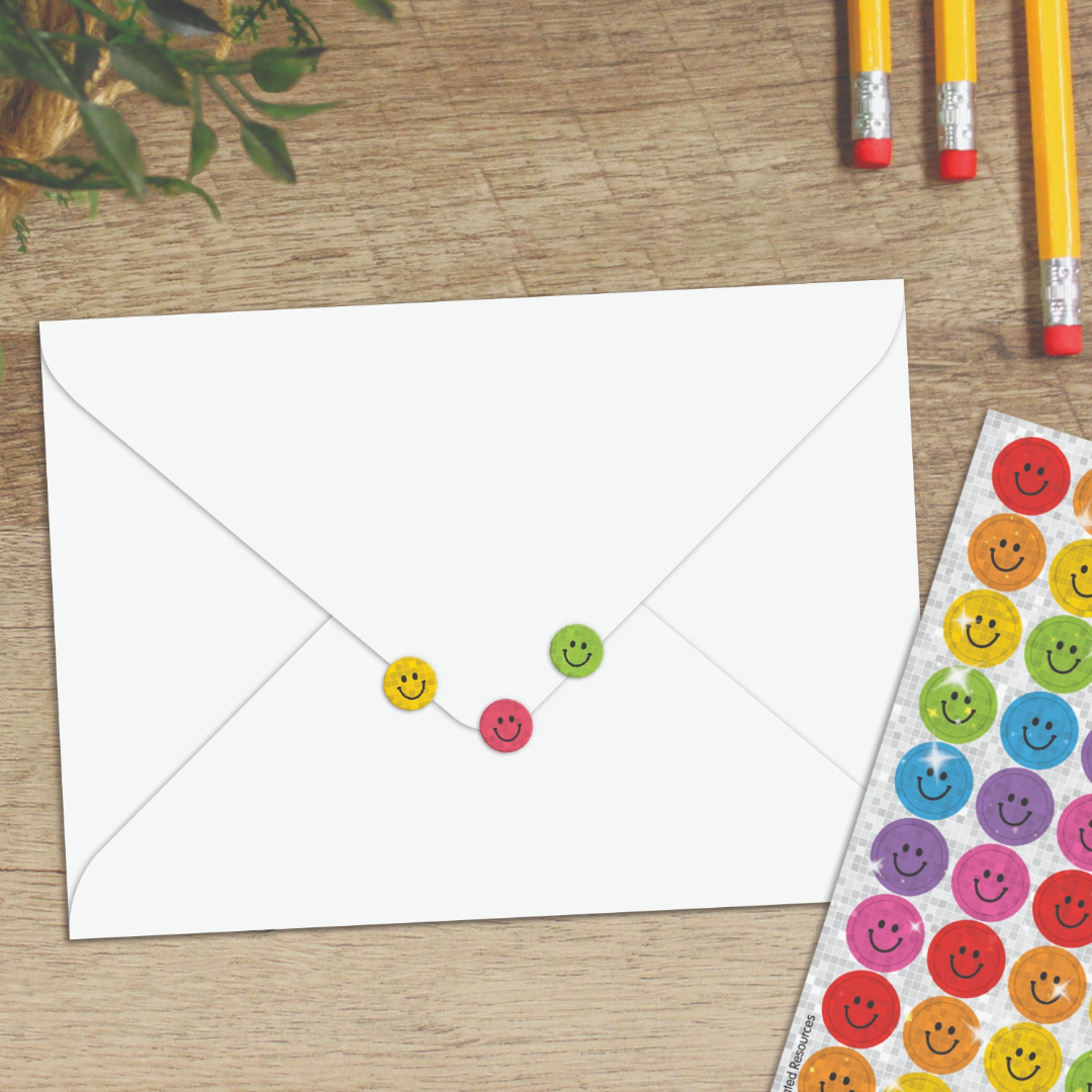 Colorful Smiles Sparkle Mini Stickers Value Pack