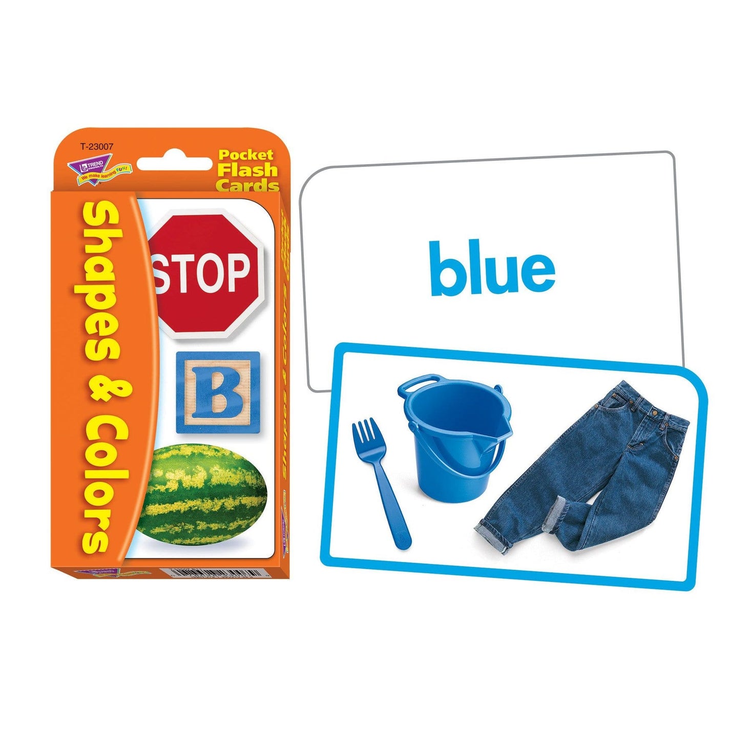 Colours And Shapes Pocket Flash Cards