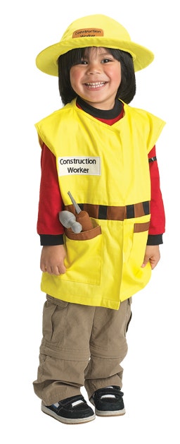 Construction Worker Career Toddler Costume
