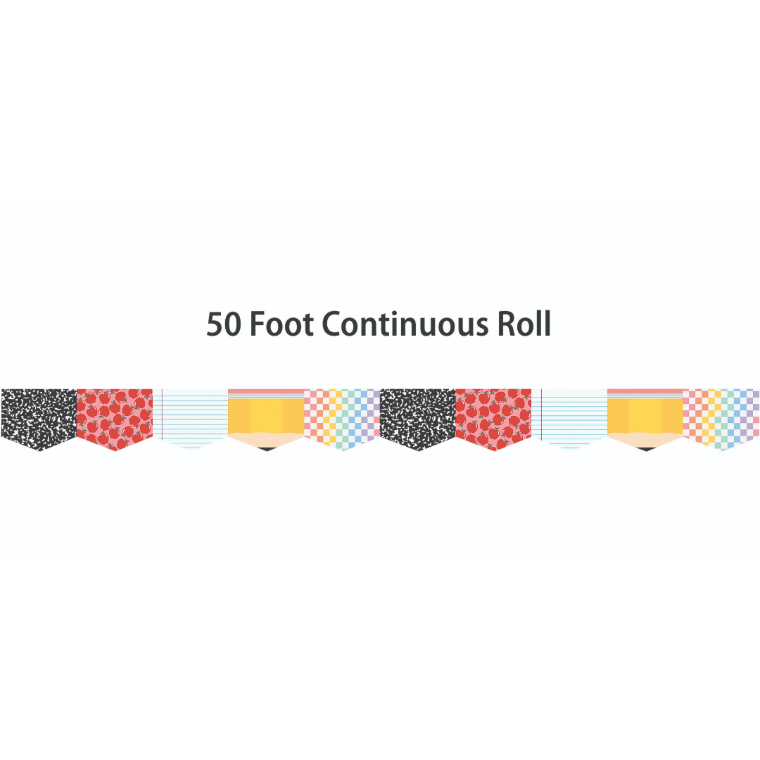 Cool for School Die-Cut Rolled Border Trim