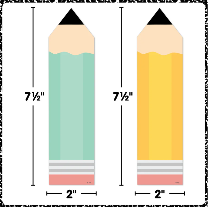Cool for School Pencils Accents