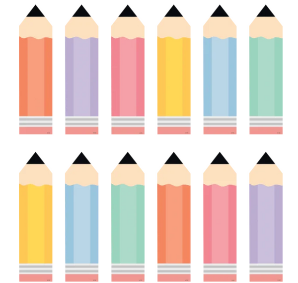 Cool for School Pencils Accents