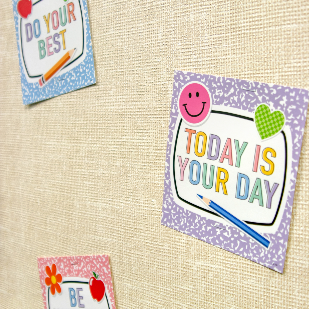 Cool for School Positive Sayings Accents