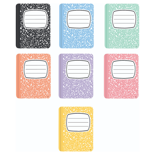 Cool for School Composition Books Accents