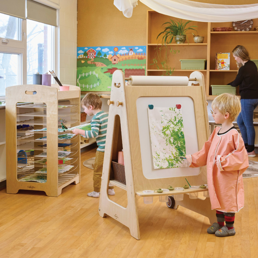 Seoras Birch Double Sided Painting Easel