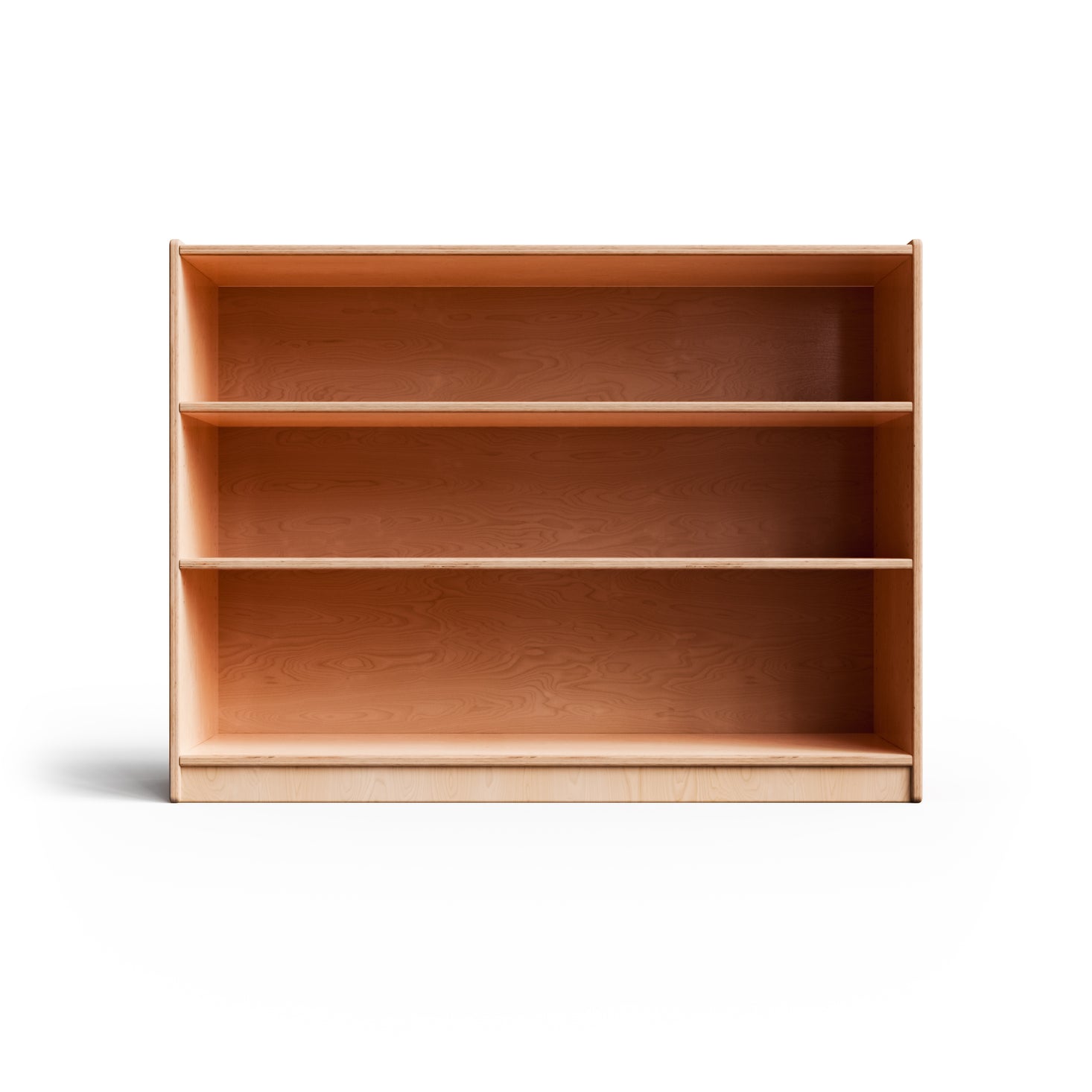 MontShelf Two Adjustable Shelves Birch Backed 36 x 48