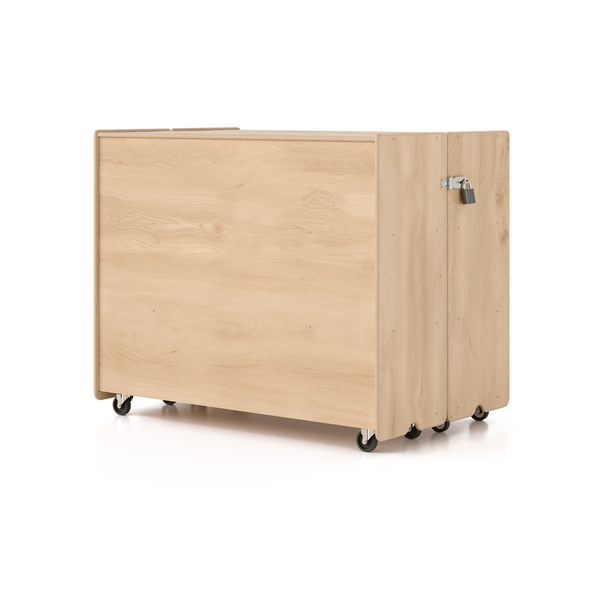 Woodlyn Tough & Tall Folding Shelf with Vertical Dividers and Cubbies 46.75inL x 38.75inH