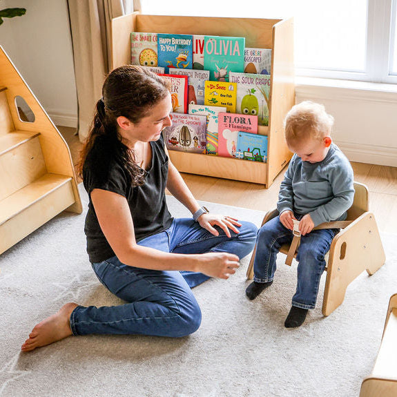 Stackable Infant Chair with Belt 6in