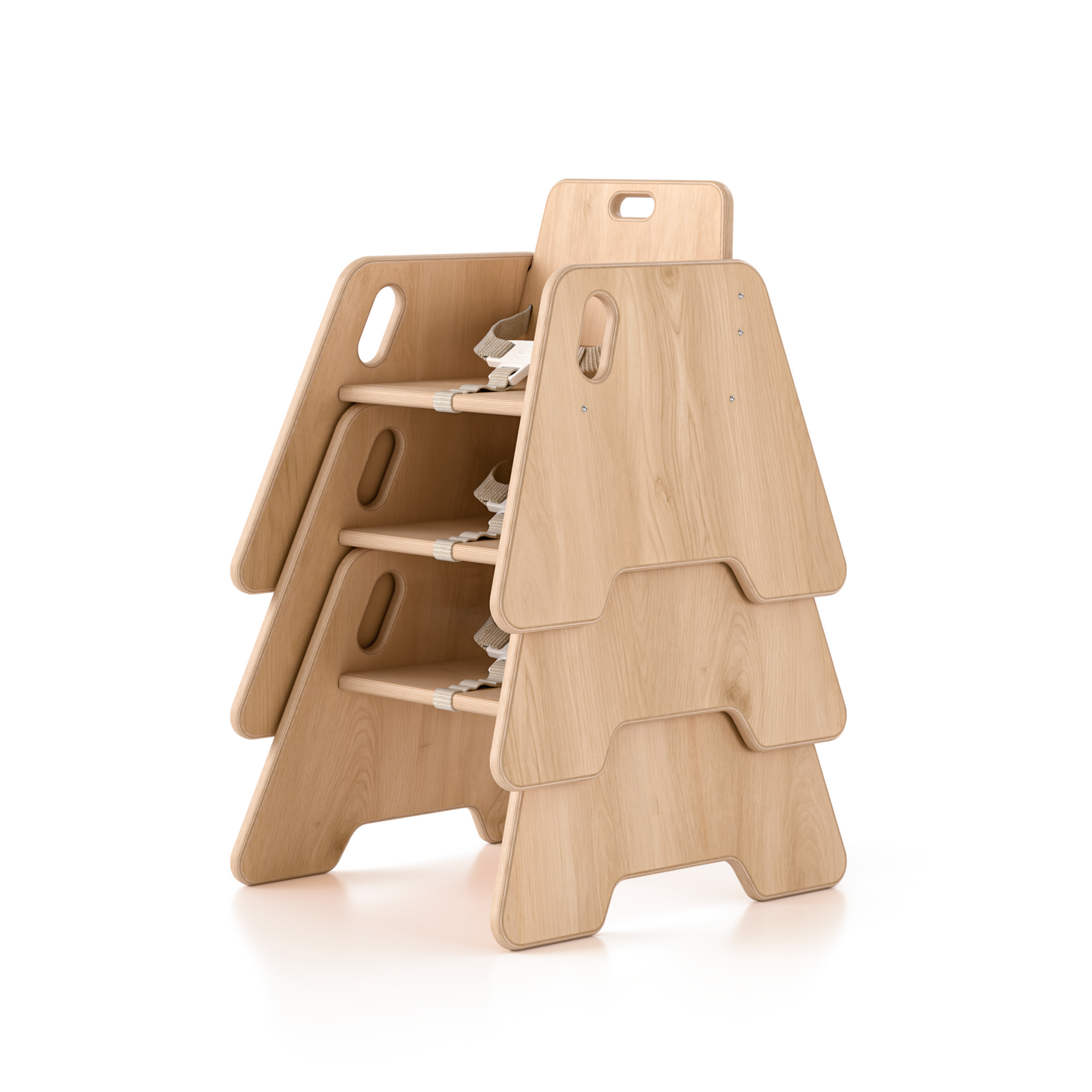 Stackable Infant Chair with Belt 6in