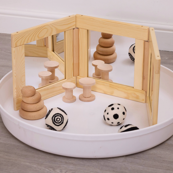 Table Triptych Mirror