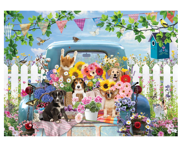 Country Truck in Summer 500 pc Puzzle