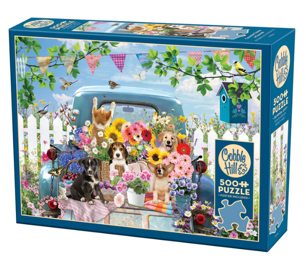 Country Truck in Summer 500 pc Puzzle