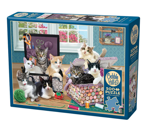 Crafty Kittens 500 pc Puzzle