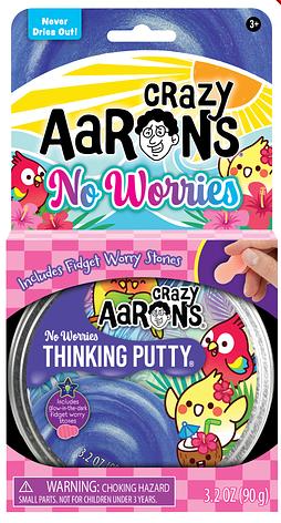 Crazy Aarons Thinking Putty No Worries